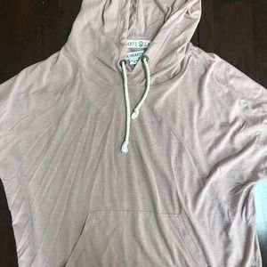 Light Pink Pullover Hoodie